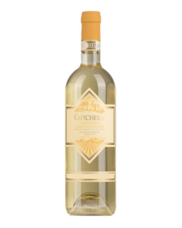 Capichera Vermentino di Gallura Vign'Angena bottiglia di vino bianco prodotto in Italia, in Sardegna