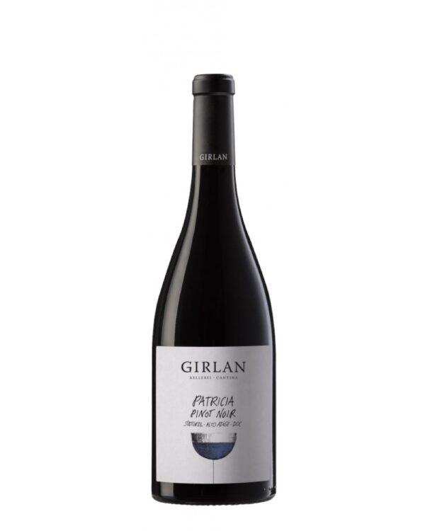 girlan pinot nero patricia bottiglia di vino rosso prodotto in Italia, in Alto Adige