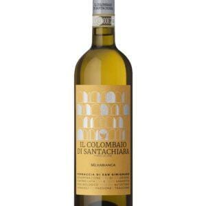 il colombaio di santa chiara vernaccia di san gimignano selvabianca bottiglia di vino bianco prodotto in Italia, in Toscana