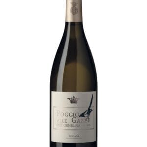 tenuta ornellaia e masseto poggio alle gazze dell'ornellaia bottiglia di vino bianco prodotto in Italia, in Toscana