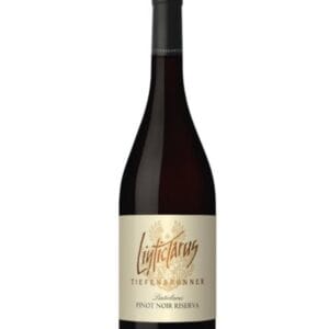 tiefenbrunner pinot nero riserva linticlarus bottiglia di vino rosso prodotto in Italia, in Alto Adige