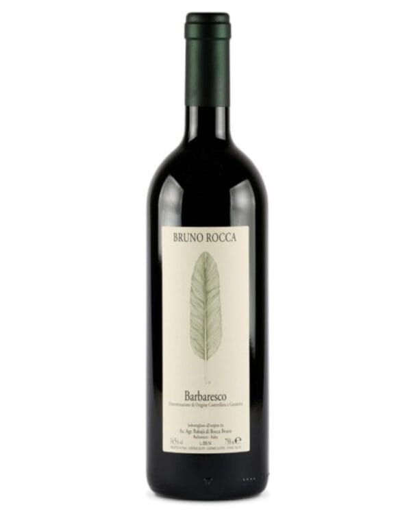 bruno rocca barbaresco bottiglia di vino rosso prodotto in Italia, nella zona delle Langhe in Piemonte