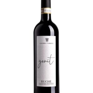 caldera ruchè di castagnole genit bottiglia di vino rosso prodotto in Italia, nel monferrato in Piemonte