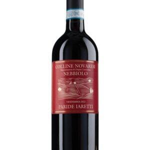 paride iaretti colline novaresi nebbiolo bottiglia di vino rosso prodotto in Italia, nella zona delle colline novaresi in Piemonte