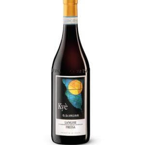 vajra langhe freisa kyè bottiglia di vino rosso prodotto in Italia, nella zona delle Langhe in Piemonte