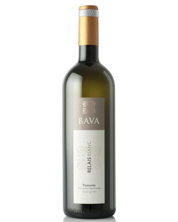 bava sauvignon relais bianc bottiglia di vino bianco prodotto in Italia, nella zona del Monferrato in Piemonte