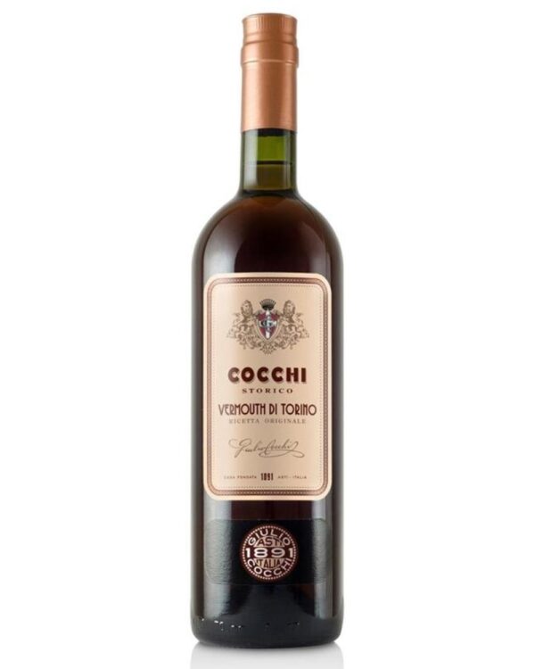 cocchi vermouth di torino bottiglia di vino da dessert o aperitivo prodotto in Italia, in Piemonte