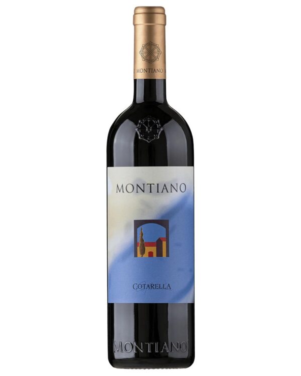 cotarella montiano bottiglia di vino rosso prodotto in Italia, nel Lazio