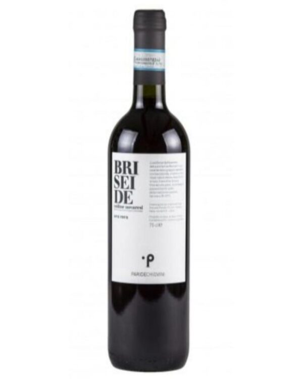 paride chiovini colline novaresi uvarara briseide bottiglia di vino rosso prodotto in Italia, nella zona delle colline novaresi in Piemonte