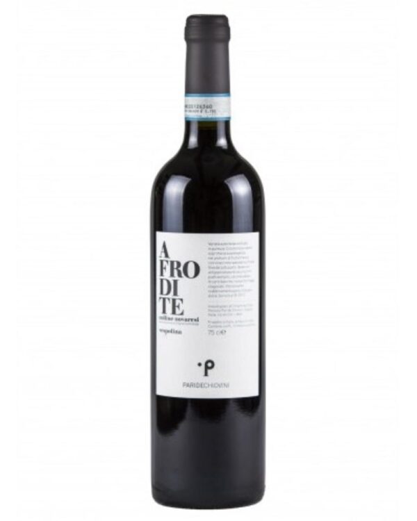 paride chiovini colline novaresi vespolina afrodite bottiglia di vino rosso prodotto in Italia, nella zona delle colline novaresi in Piemonte