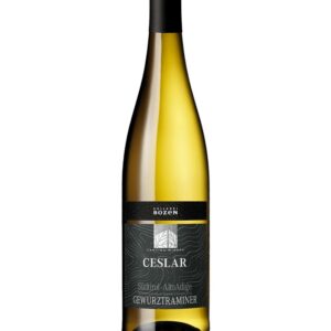 cantina di bolzano gewurztraminer ceslar bottiglia di vino bianco prodotto in Italia, in Alto Adige