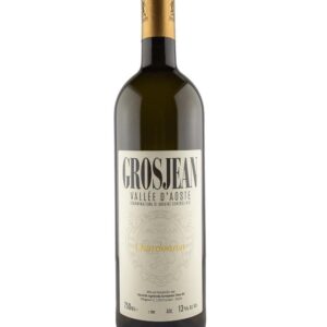 grosjean valle d'aosta chardonnay bottiglia di vino bianco prodotto in Italia, in Valle d'Aosta