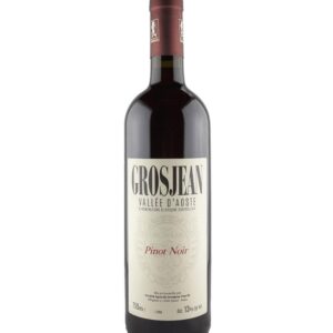 grosjean valle d'aosta pinot noir bottiglia di vino rosso prodotto in Italia, in Valle d'Aosta