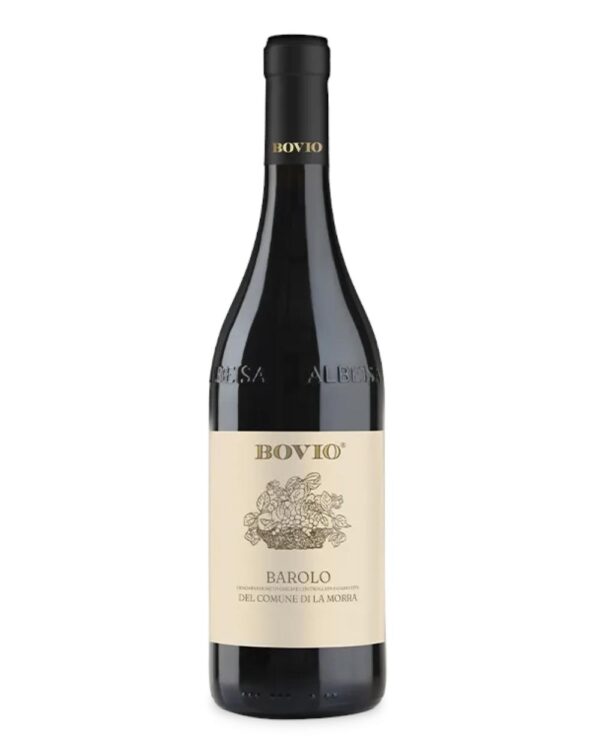 bovio barolo bottiglia di vino rosso prodotto in Italia, nelle Langhe in Piemonte