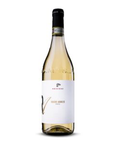 moscone roero arneis bottiglia di vino bianco prodotto in Italia, nella zona del roero in Piemonte