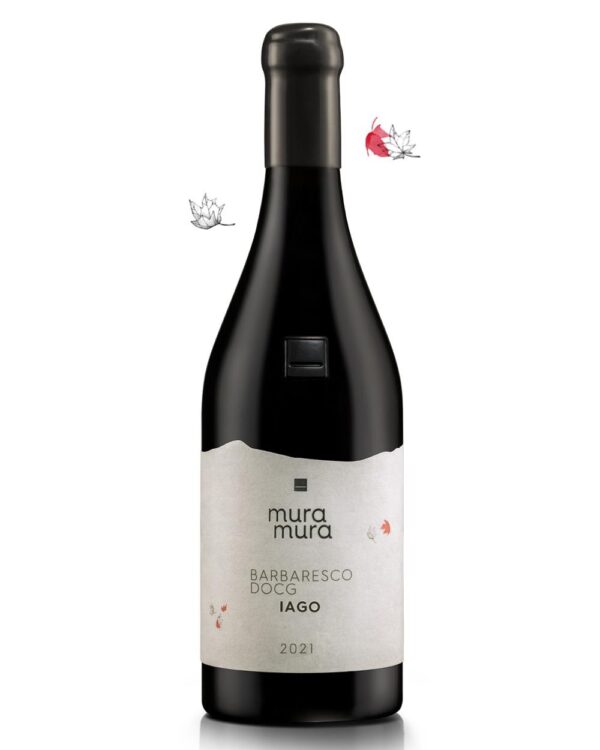 mura mura barbaresco iago bottiglia di vino rosso prodotto in Italia, nelle Langhe