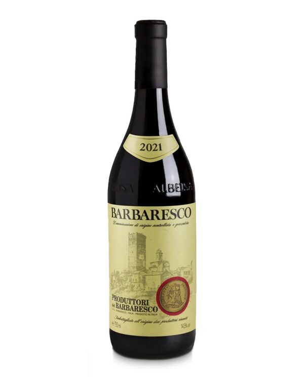 produttori del barbaresco barbaresco 2020 bottiglia di vino rosso prodotto in Italia, nelle Langhe in Piemonte