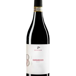 moscone barbaresco bottiglia di vino rosso prodotto in Italia, nella zona delle langhe in Piemonte
