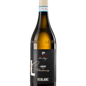 moscone chardonnay reblanc bottiglia di vino bianco prodotto in Italia, nella zona delle langhe in Piemonte