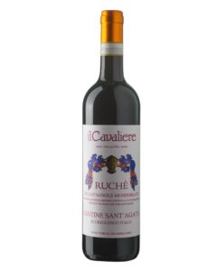 santagata ruchè di castagnole il cavaliere bottiglia di vino rosso prodotto in Italia, nel monferrato astigiano