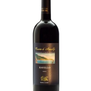marisa cuomo Ravello rosso riserva bottiglia di vino rosso prodotto in Italia, in Campania