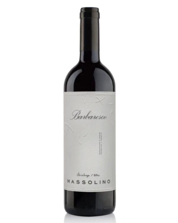 massolino Barbaresco bottiglia di vino rosso prodotto in Italia, nella zona delle Langhe in Piemonte