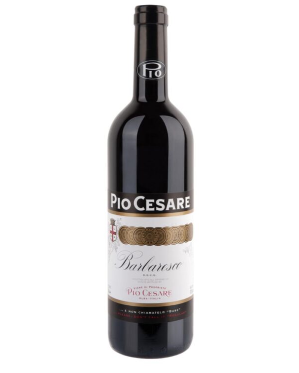 pio cesare barbaresco 2019 bottiglia di vino rosso prodotto in Italia, nella zona delle Langhe in Piemonte