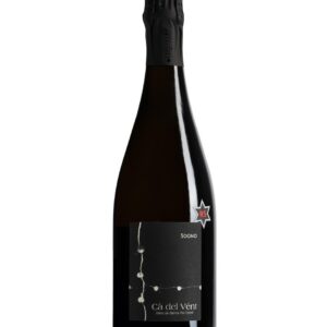 Cà del Vent Blanc de Blancs Sogno Pas Operè bottiglia di spumante bianco prodotto in Italia, nella zona della Franciacorta in Lombardia