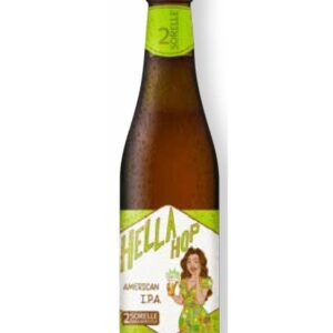 birrificio 2 sorelle birra bionda hella pop bottiglia di birra artigianale prodotta in Italia, in Piemonte