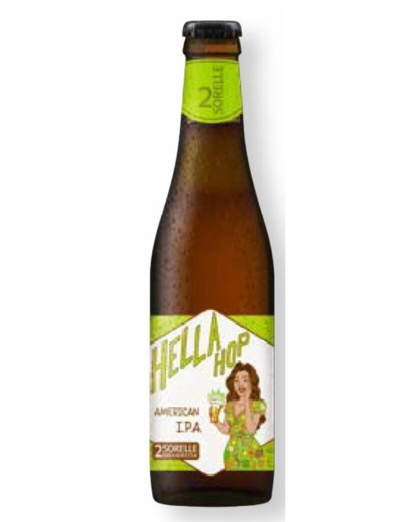Birrificio 2 Sorelle: quando la passione fa una incredibile birra artigianale. 5 birrificio 2 sorelle birra bionda hella pop bottiglia di birra artigianale prodotta in Italia, in Piemonte