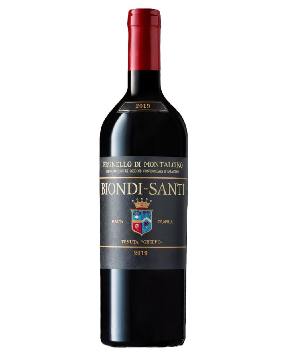 Biondi Santi Brunello di Montalcino 2019 Magnum Tenuta Greppo Sensazionale 1 biondi santi brunello di montalcino 2019 magnum bottiglia di vino rosso prodotto in Italia, a Montalcino in Toscana