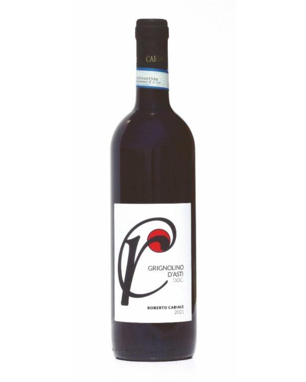 Cabiale Grignolino d'asti bottiglia di vino rosso prodotto in Italia, nel monferrato in Piemonte