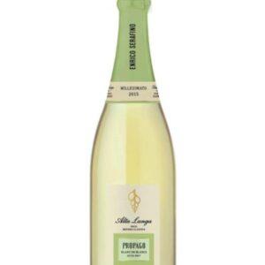 Enrico Serafino Alta Langa Blanc de Blancs Propago extra brut è un vino bianco spumante italiano prodotto in Piemonte nella zona dell'alta langa