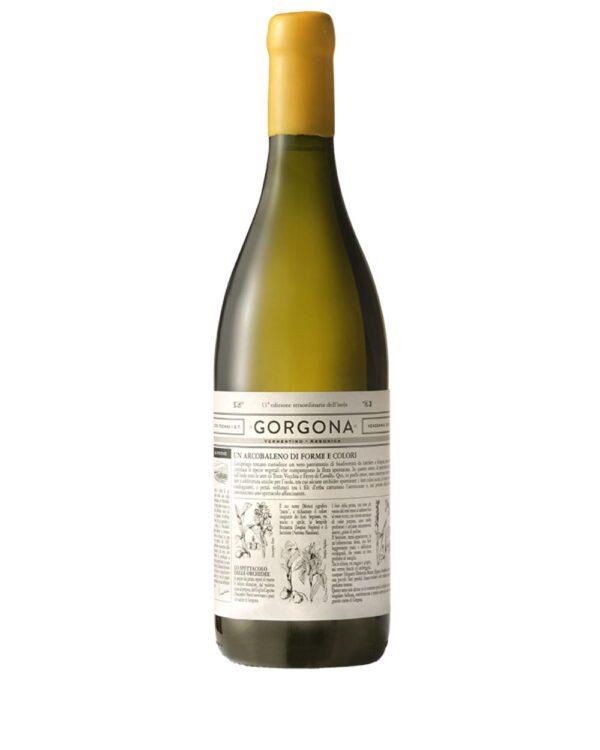 frescobaldi toscana bianco gorgona bottiglia di vino bianco prodotto in Italia, in Toscana