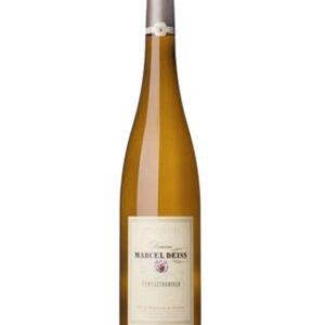 marcel deiss gewurztraminer bottiglia di vino bianco prodotto in Francia, in Alsazia