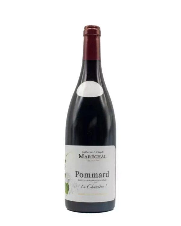 marechal pommard 1er cru la chaniere bottiglia di vino rosso prodotto in Francia, in Borgogna