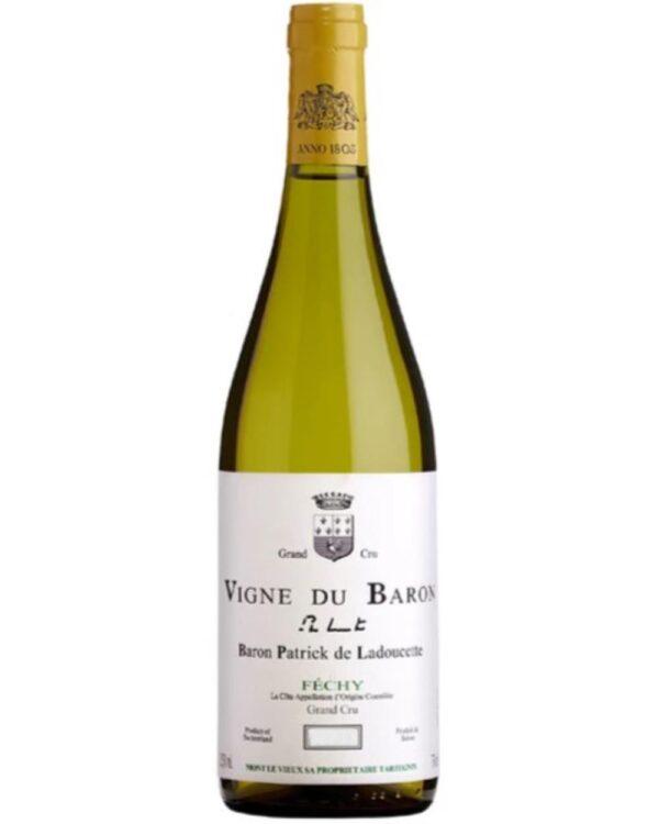 baron de ladoucette fechy grand cru vigne du baron bottiglia di vino bianco prodotto in Svizzera, nel cantone Vaud