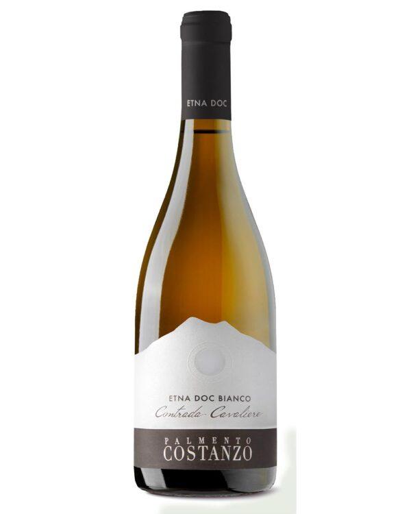 palmento costanzo etna bianco contrada cavaliere bottiglia di vino bianco prodotto in Italia, nella zona dell'Etna in Sicilia