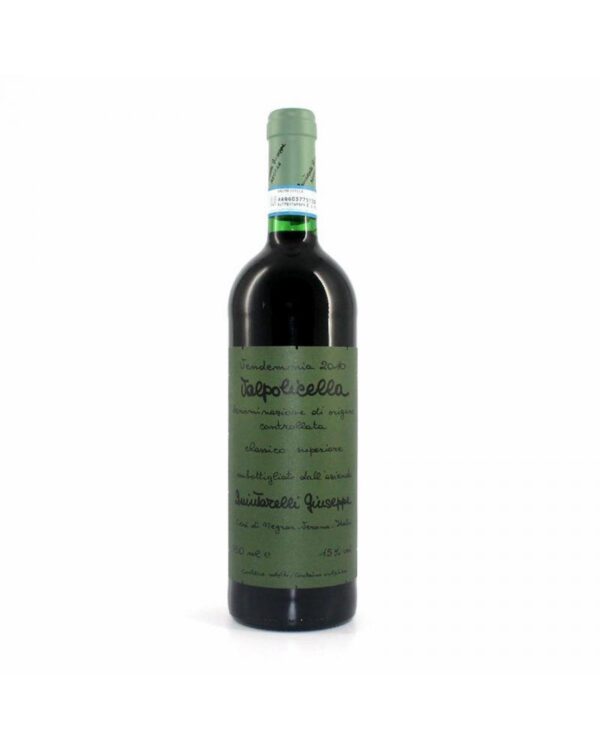 Giuseppe Quintarelli Valpolicella Classico Superiore bottiglia di vino rosso prodotto in Italia, nella zona della Valpolicella in Veneto