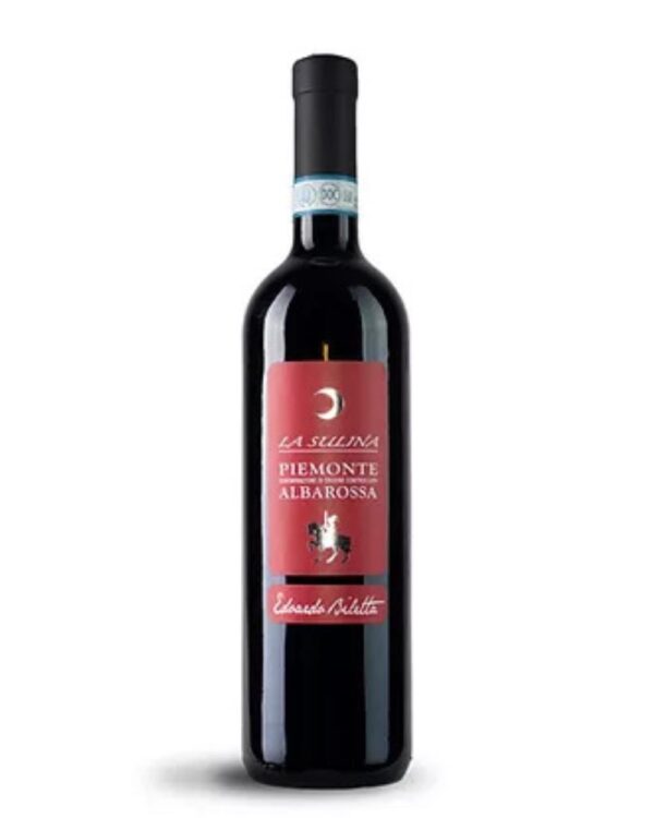 biletta albarossa la sulina bottiglia di vino rosso prodotto in Italia, nella zona del Monferrato in Piemonte