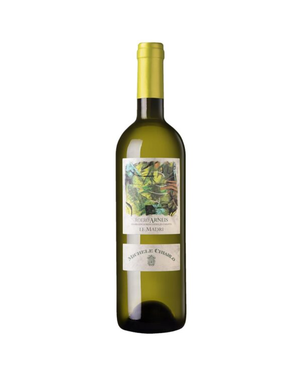 chiarlo roero arneis Le Madri bottiglia di vino bianco prodotto in Italia, nella zona del Roero in Piemonte